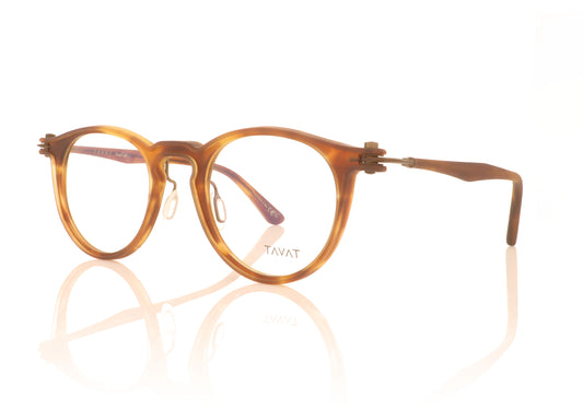 Tavat SC025 HAV Havana Glasses - Angle