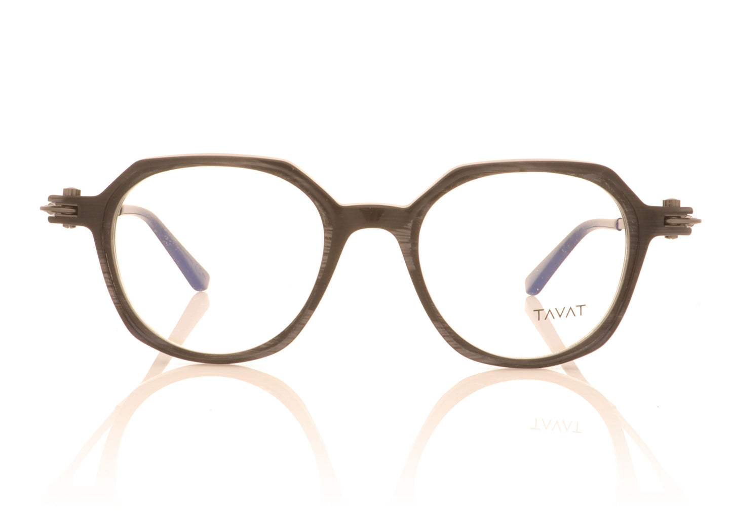 Tavat Bi-Pantos BGM Black Glasses - Front