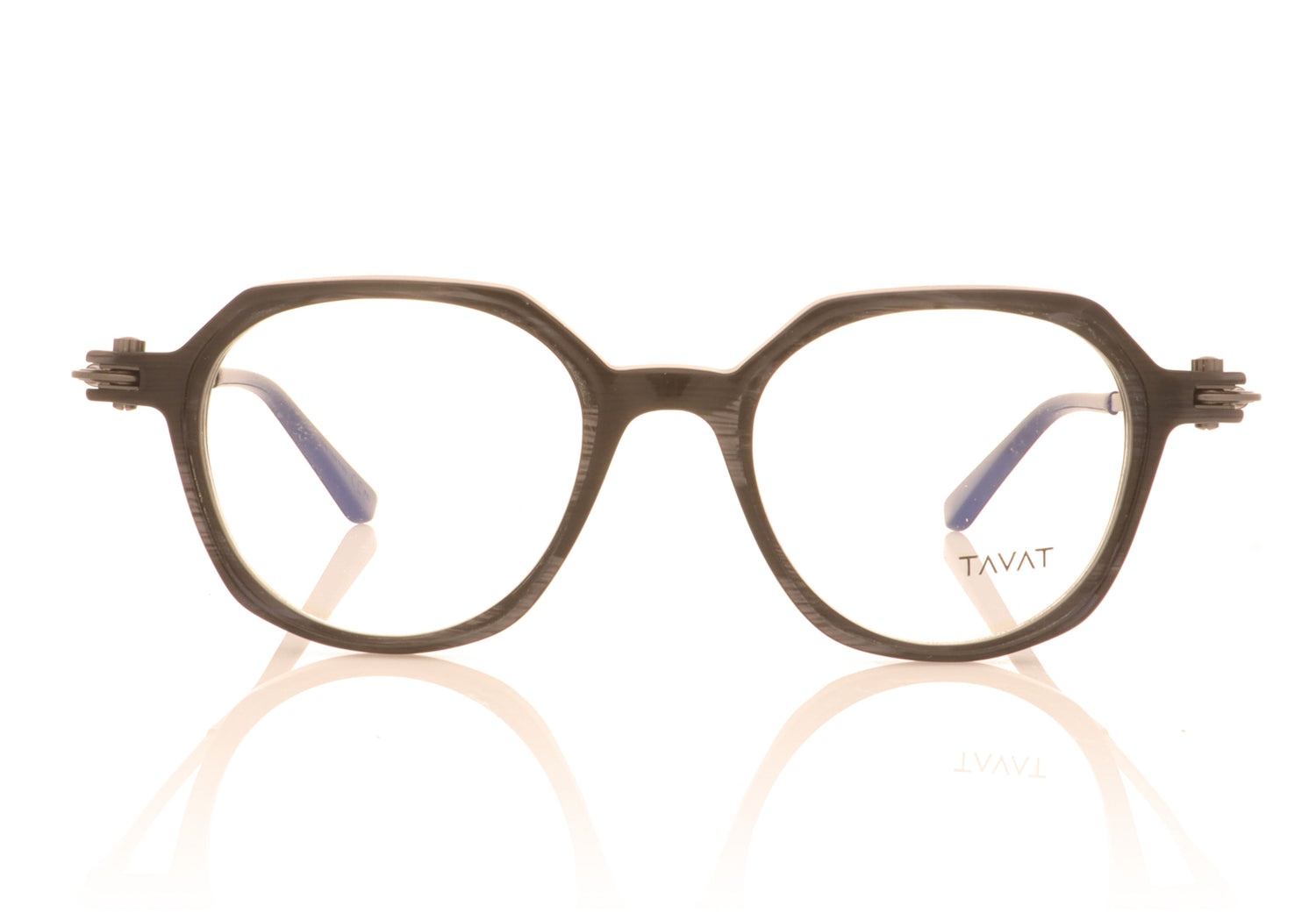 Tavat Bi-Pantos BGM Black Glasses - Front