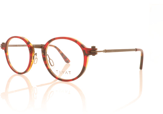 Tavat SC047 RDH Red Havana Glasses - Angle