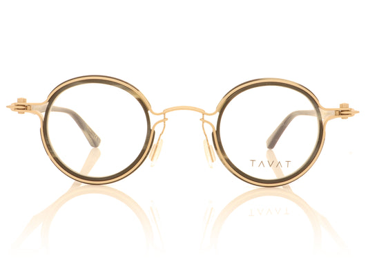 Tavat SC108 OJB Gold James Bond Glasses - Front