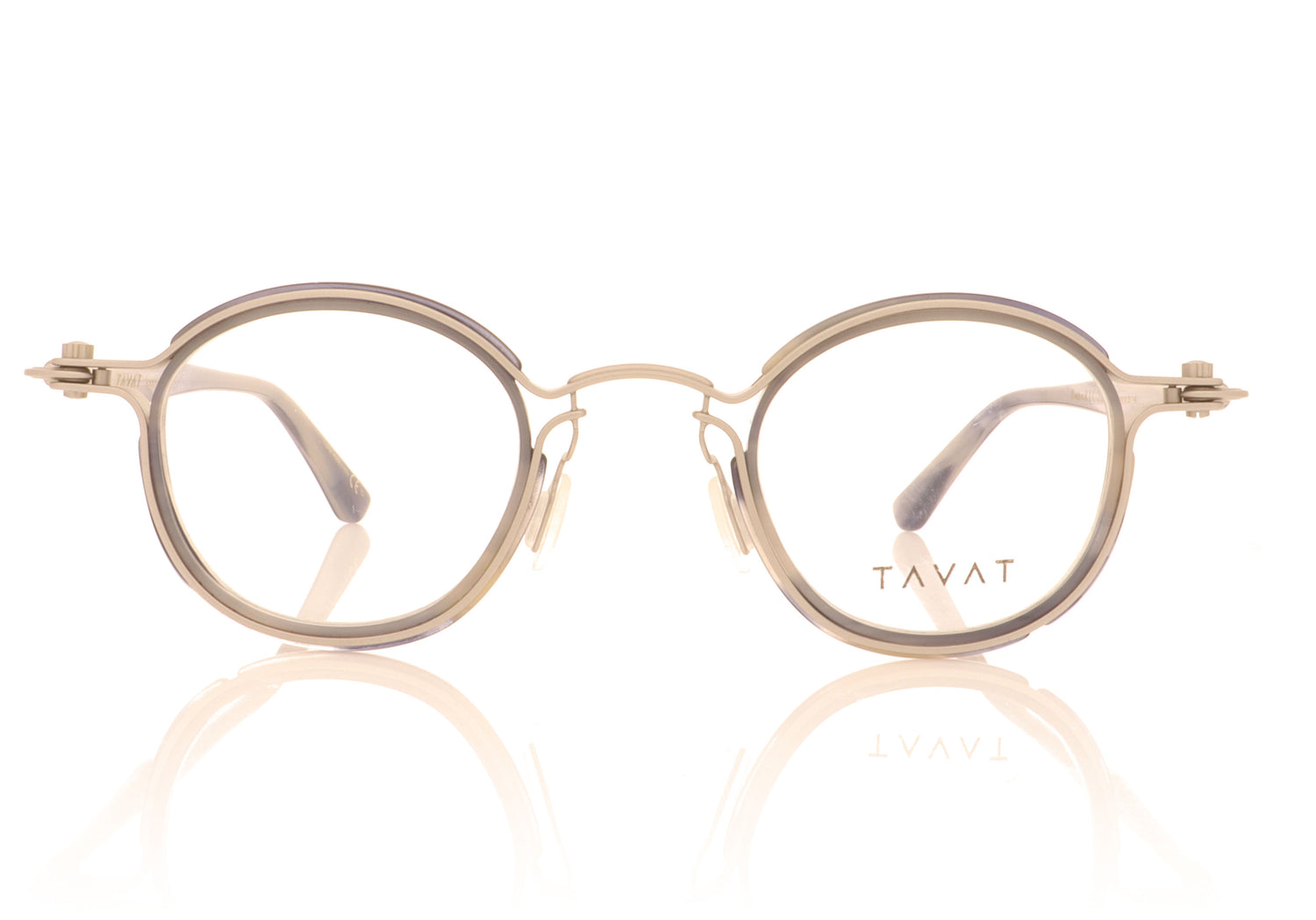 Tavat Soup Can Pantos R SOH Palladium Glasses - Front