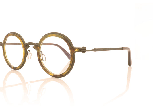 Tavat SC206 FDG Dark Green Glasses - Angle