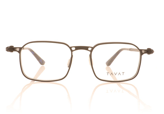 Tavat Spam Can Makani BCH Black Chrome Glasses - Front