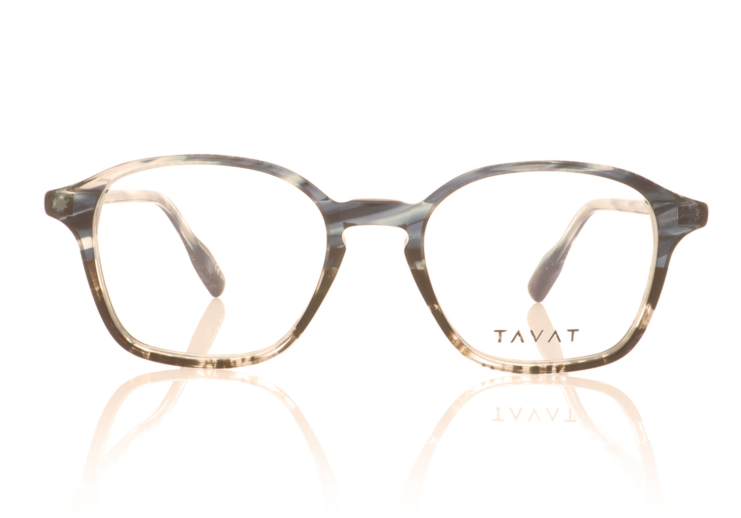 Tavat Olympic SBG Blue Grey Glasses - Front