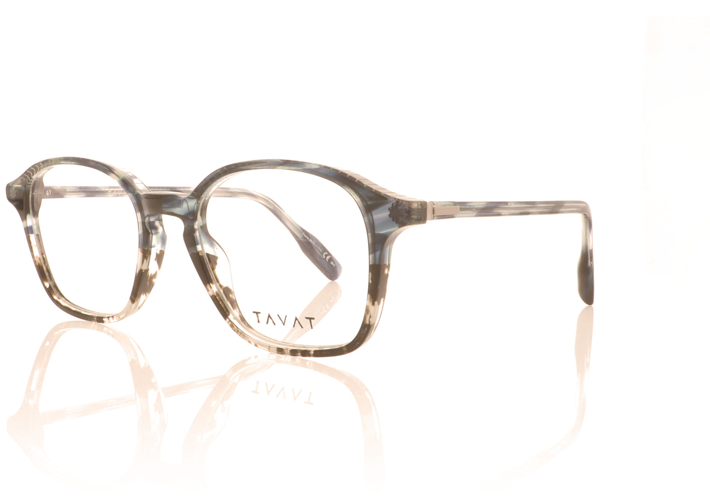 Tavat Olympic SBG Blue Grey Glasses - Angle
