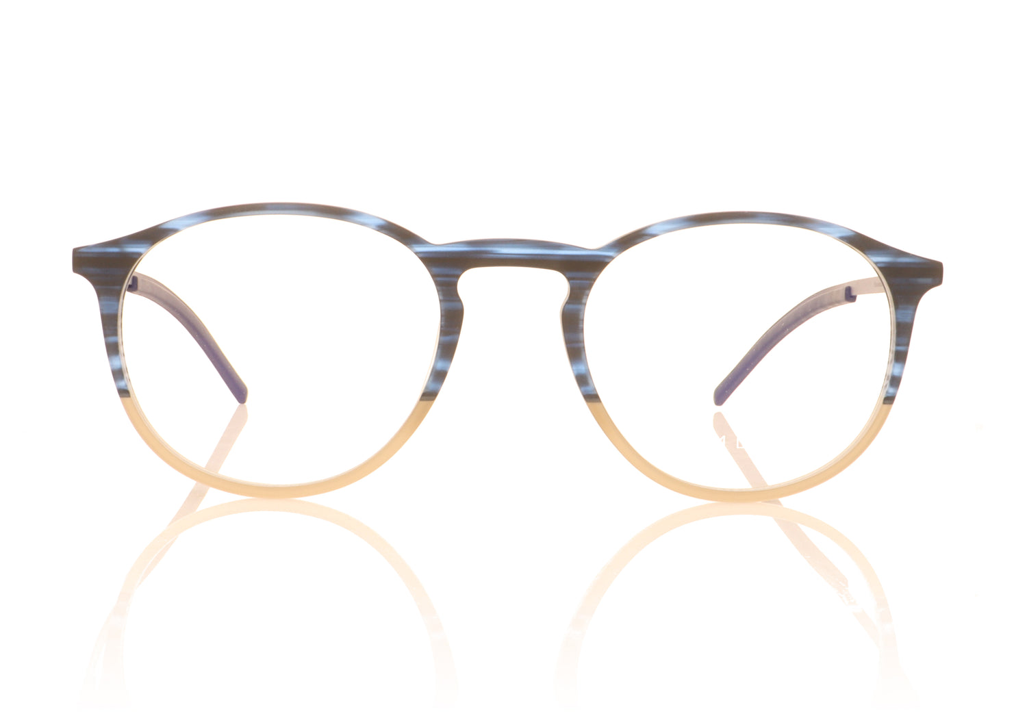 Tom Davies TD665 1911 Blue Glasses - Front