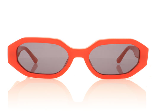 The Attico Irene C7 Red Sunglasses - Front