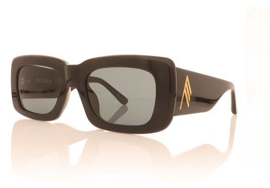The Attico Marfa C1 Black Sunglasses - Angle