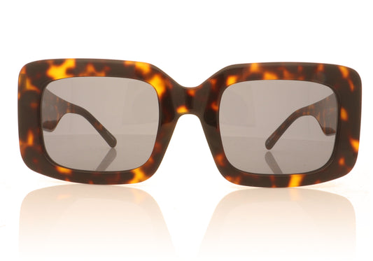 The Attico Jorja C2 Tortoise Sunglasses - Front