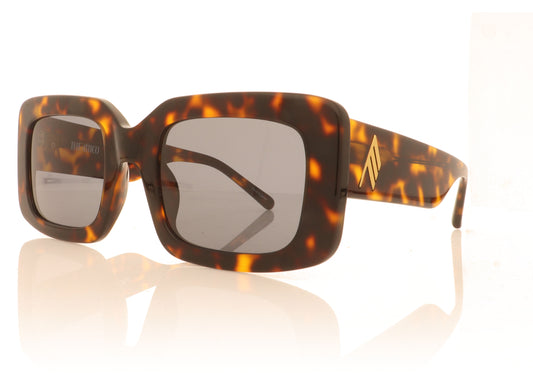 The Attico Jorja C2 Tortoise Sunglasses - Angle