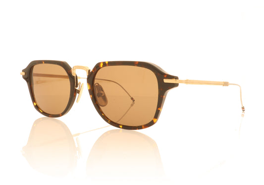Thom Browne TB-423 02 Tortoise Sunglasses - Angle