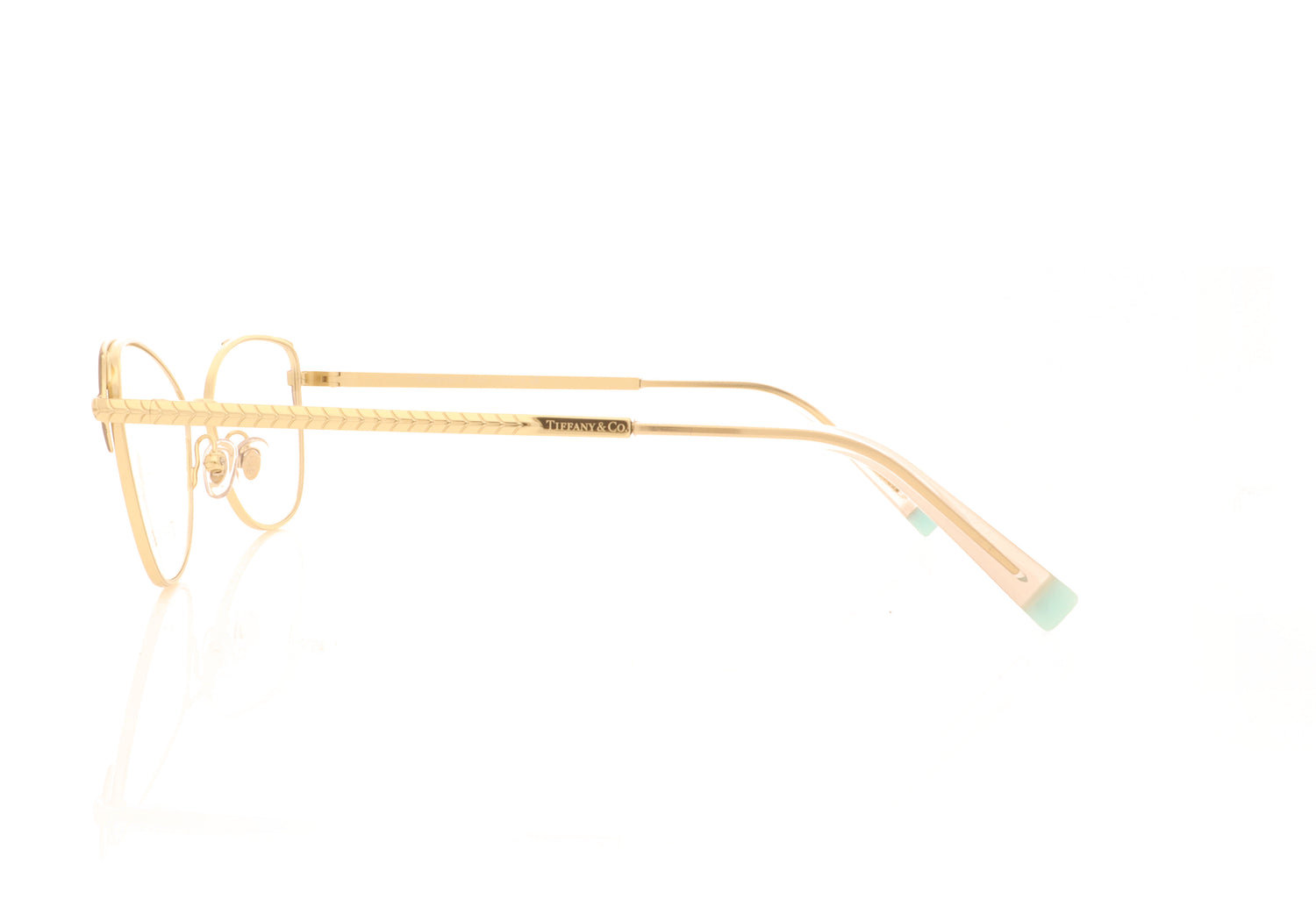 Tiffany 0TF1136 6133 Pale Gold Glasses - Side