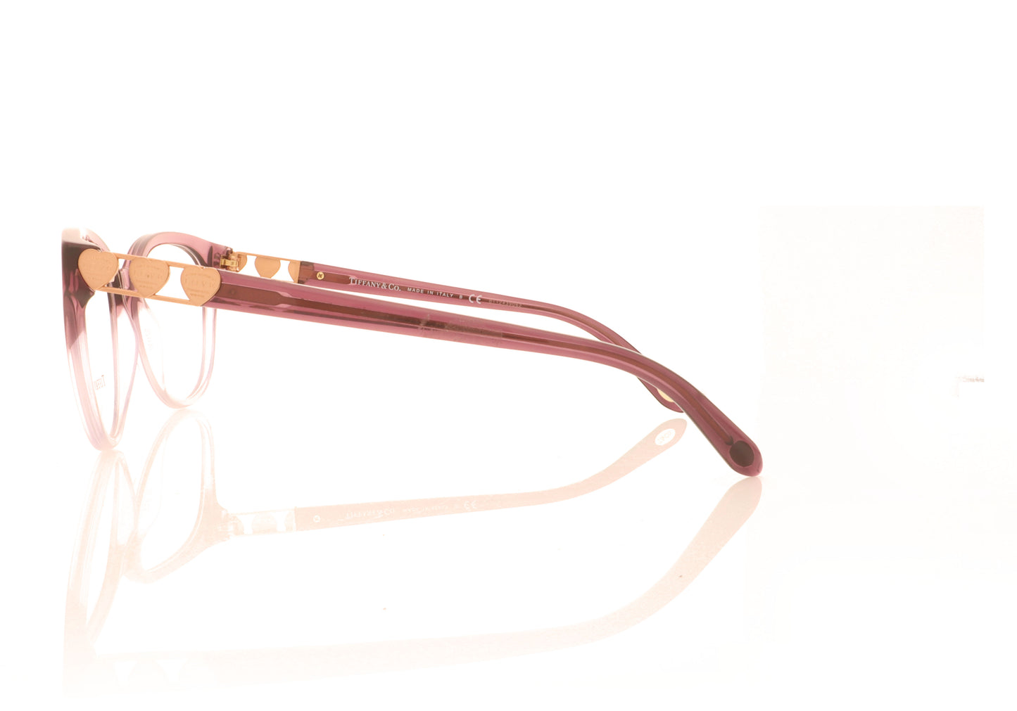 Tiffany 0TF2145 8222 Trasp Purple Grad Lilac Glasses - Side