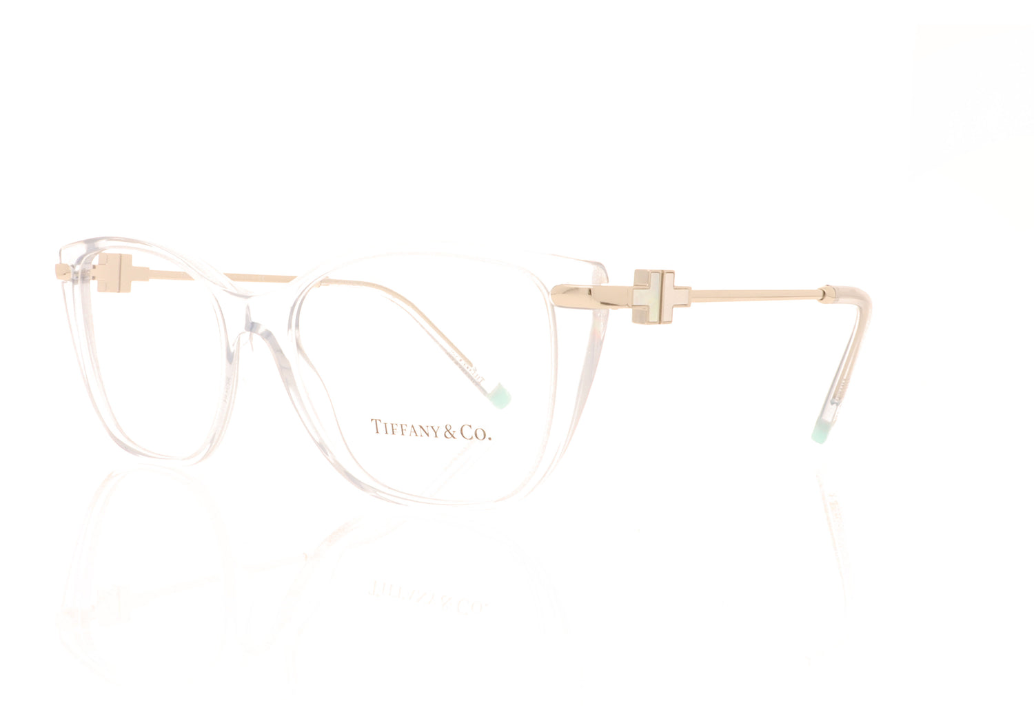Tiffany TF 2216 8333 Light Blue Glasses - Angle
