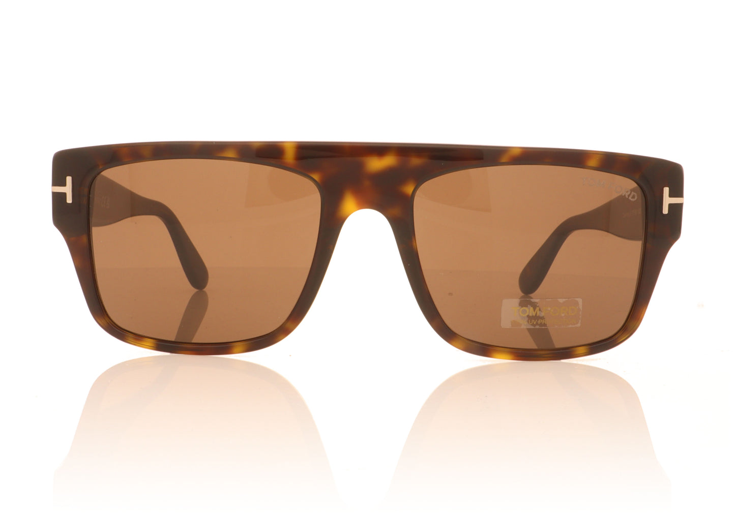 Tom Ford Dunning 52E Tortoise Sunglasses - Front