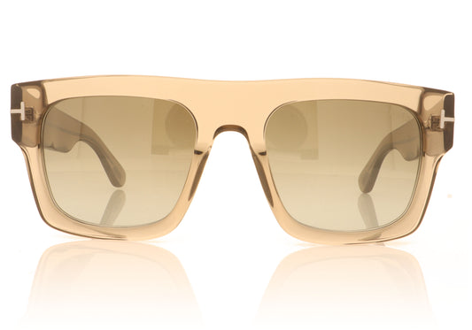 Tom Ford TF0711 FT07115301A Crystal Grey 47Q Sunglasses - Front