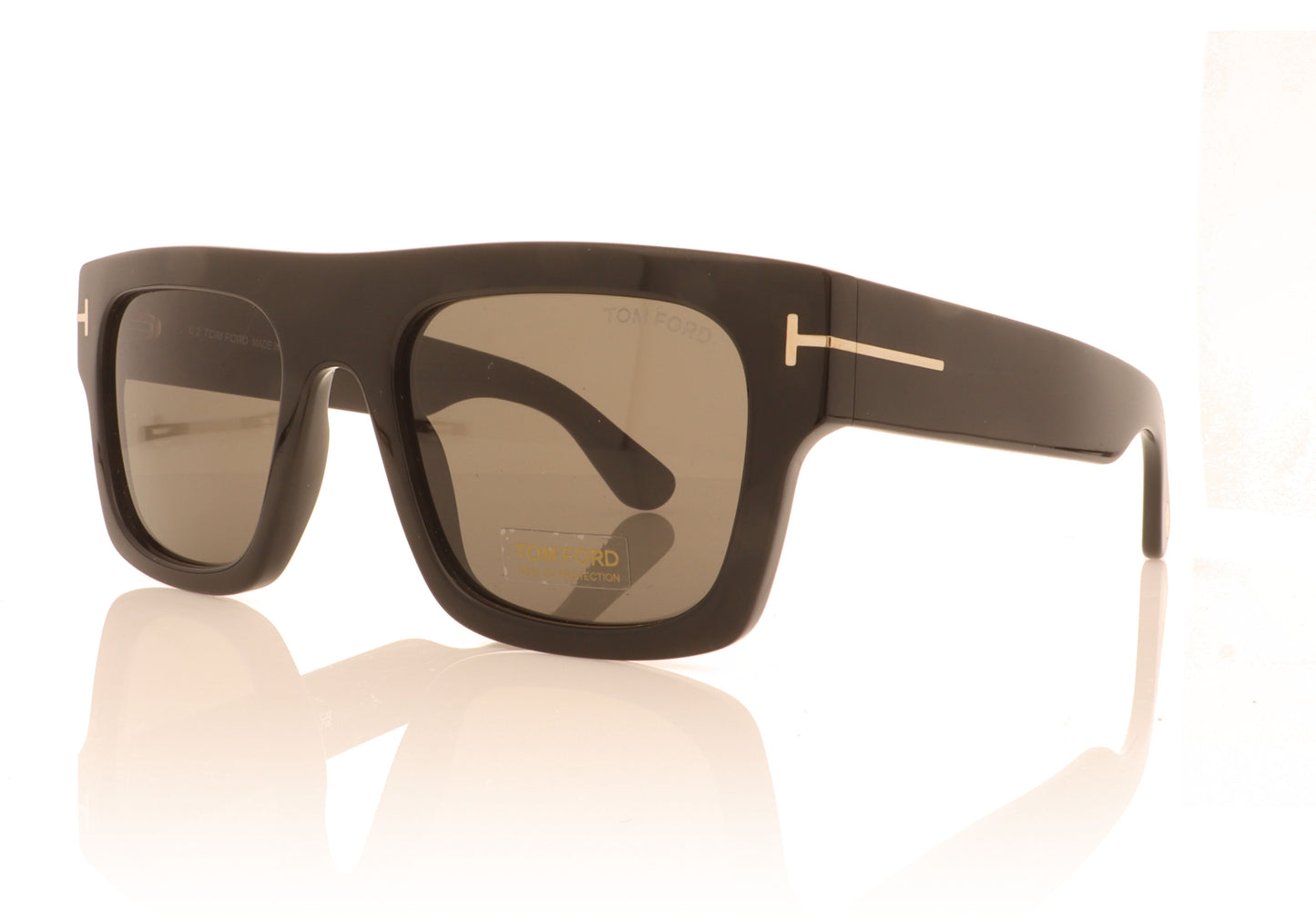 Tom Ford TF0711 FT07115301A Grey 01A Sunglasses - Angle