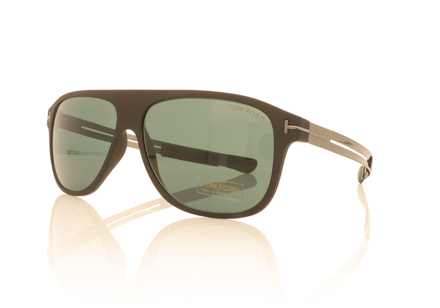 Tom Ford Todd 02V Black Sunglasses - Angle