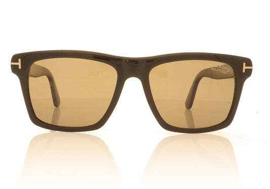 Tom Ford Buckley 2 TF906 01H Black Sunglasses - Front
