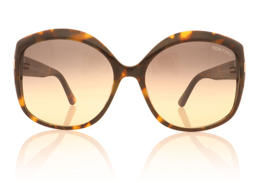 Tom Ford TF919 55B Havana Sunglasses - Front