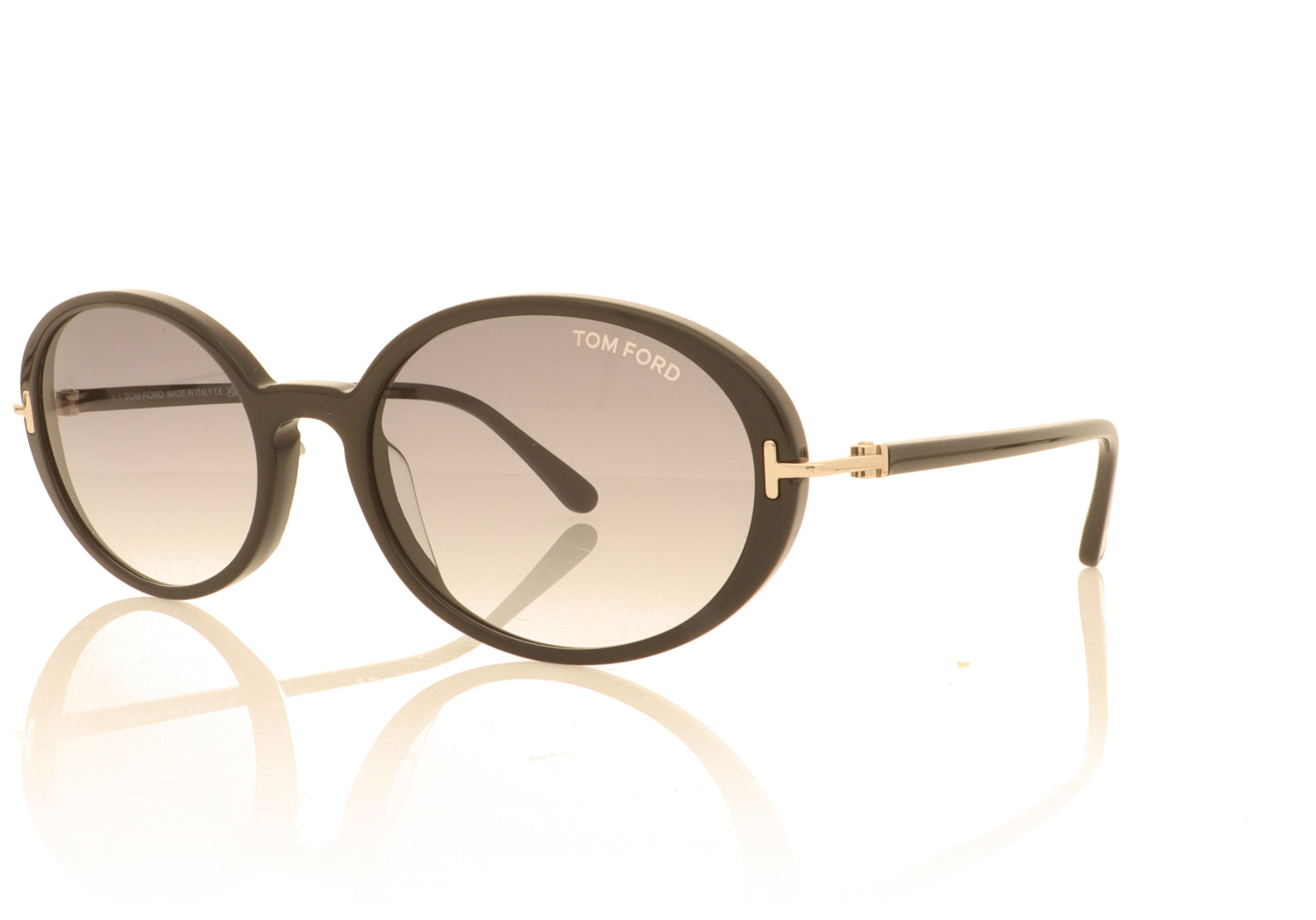 Tom Ford Raquel TF 922 01B Black Sunglasses - Angle