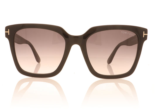 Tom Ford Selby TF952 01B Black Sunglasses - Front