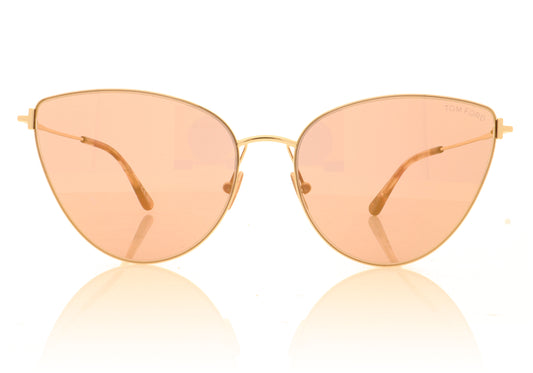 Tom Ford FT1005/S 28Z Gold Sunglasses - Front