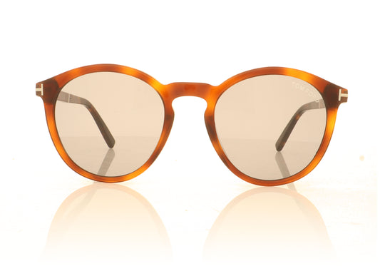 Tom Ford Elton 53A Tortoise Sunglasses - Front