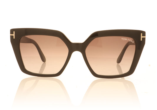 Tom Ford Winona 01Z Black Sunglasses - Front