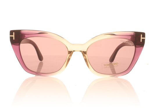 Tom Ford Juliette 83Y Purple Sunglasses - Front