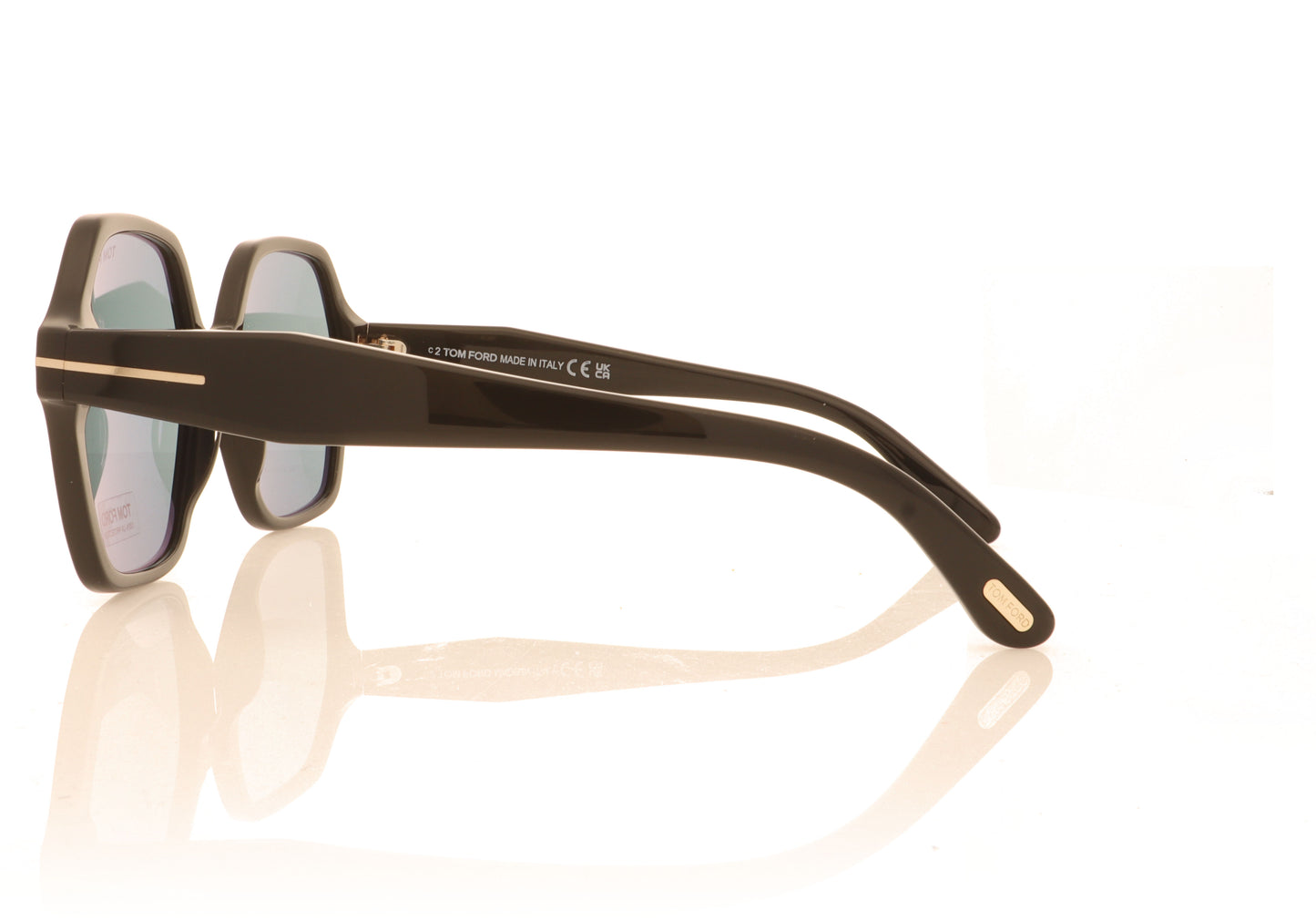 Tom Ford Romy 01A Black Sunglasses - Side