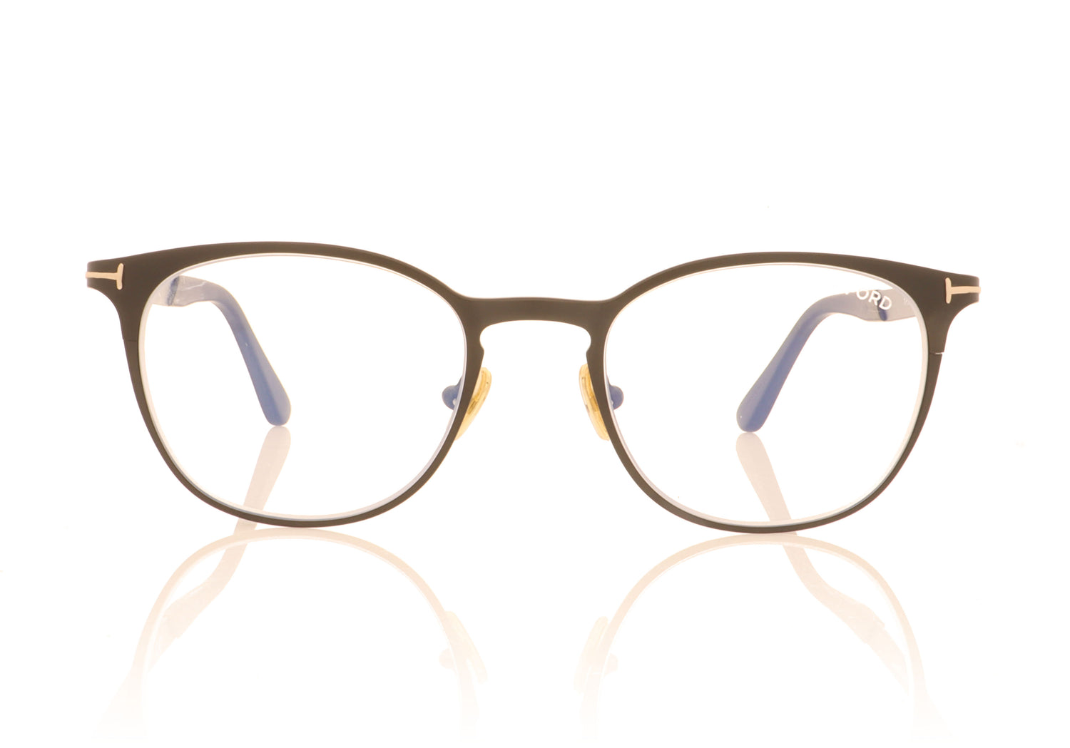 Tom Ford TF5732-B 002 Black Glasses - Front