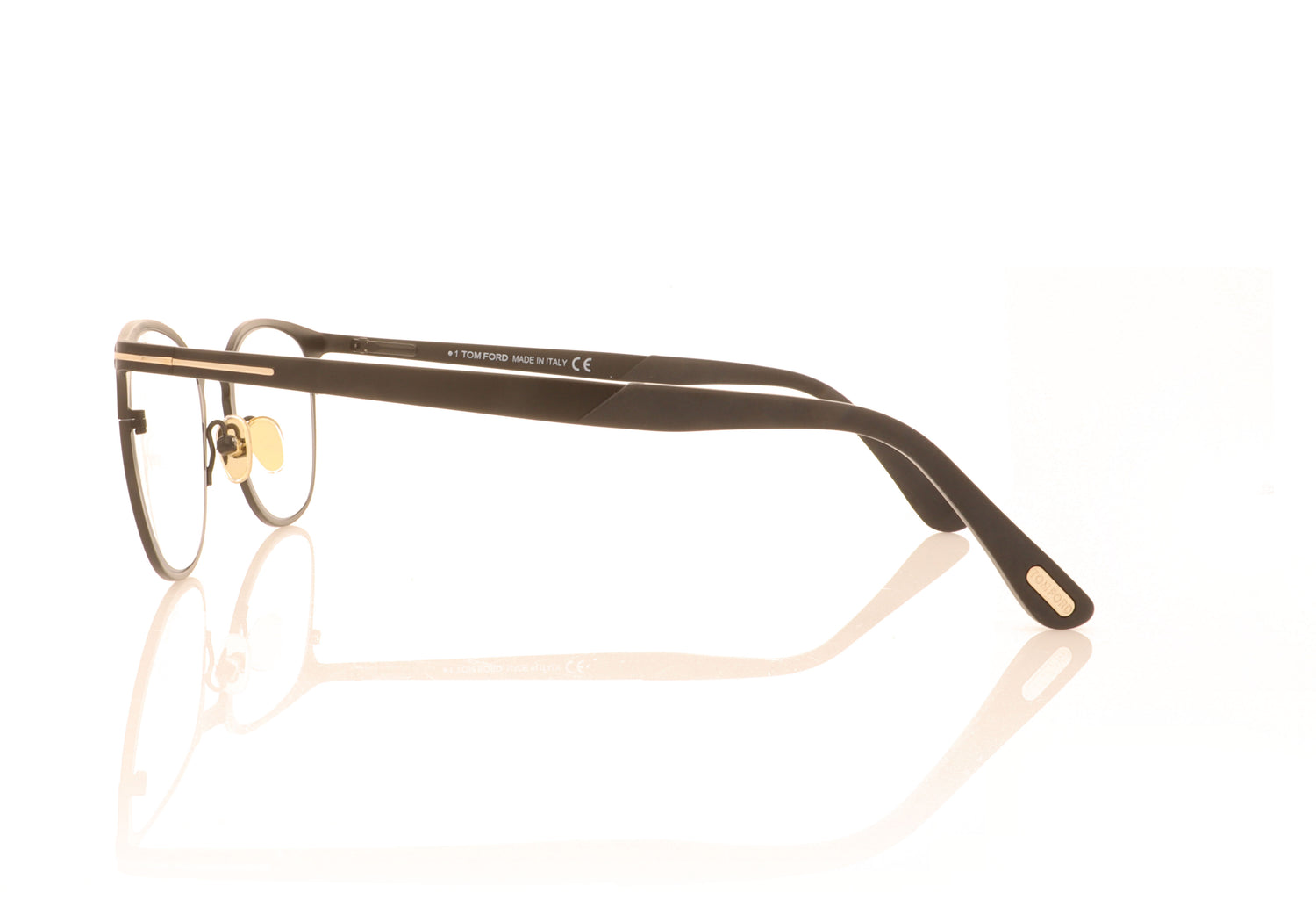 Tom Ford TF5732-B 002 Black Glasses - Side