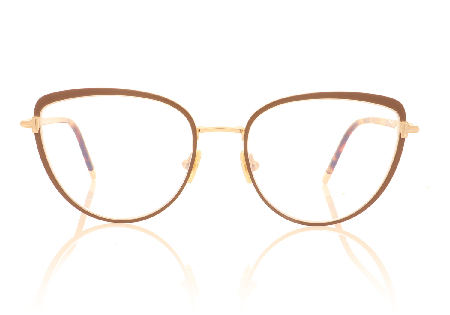 Tom Ford TF5741 048 Red Glasses - Front