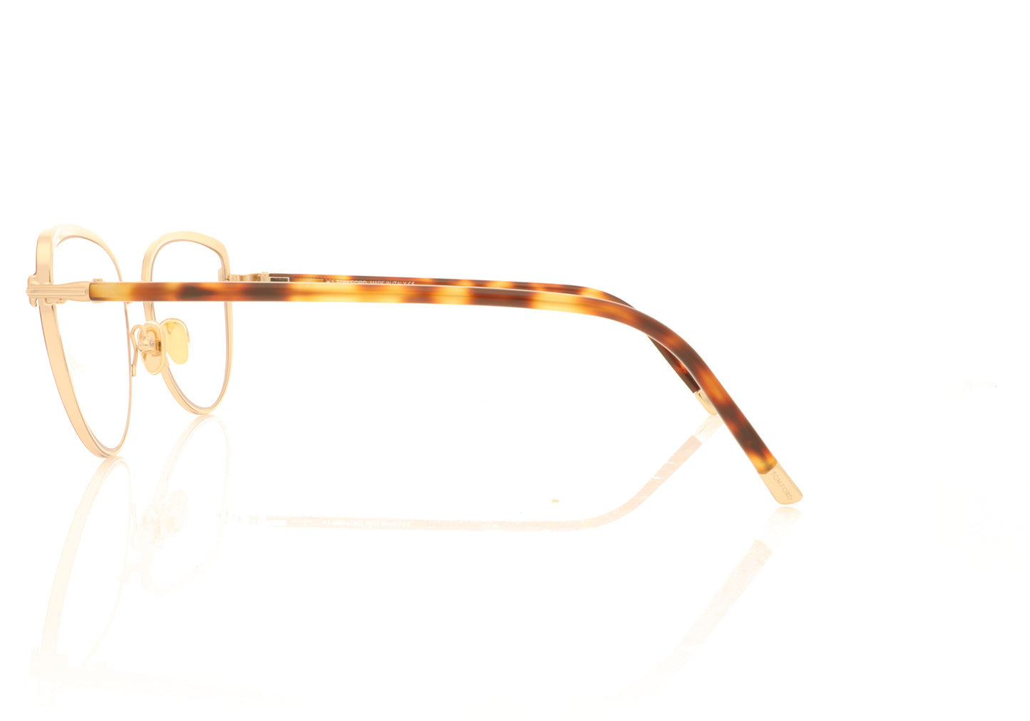 Tom Ford TF5741 048 Red Glasses - Side