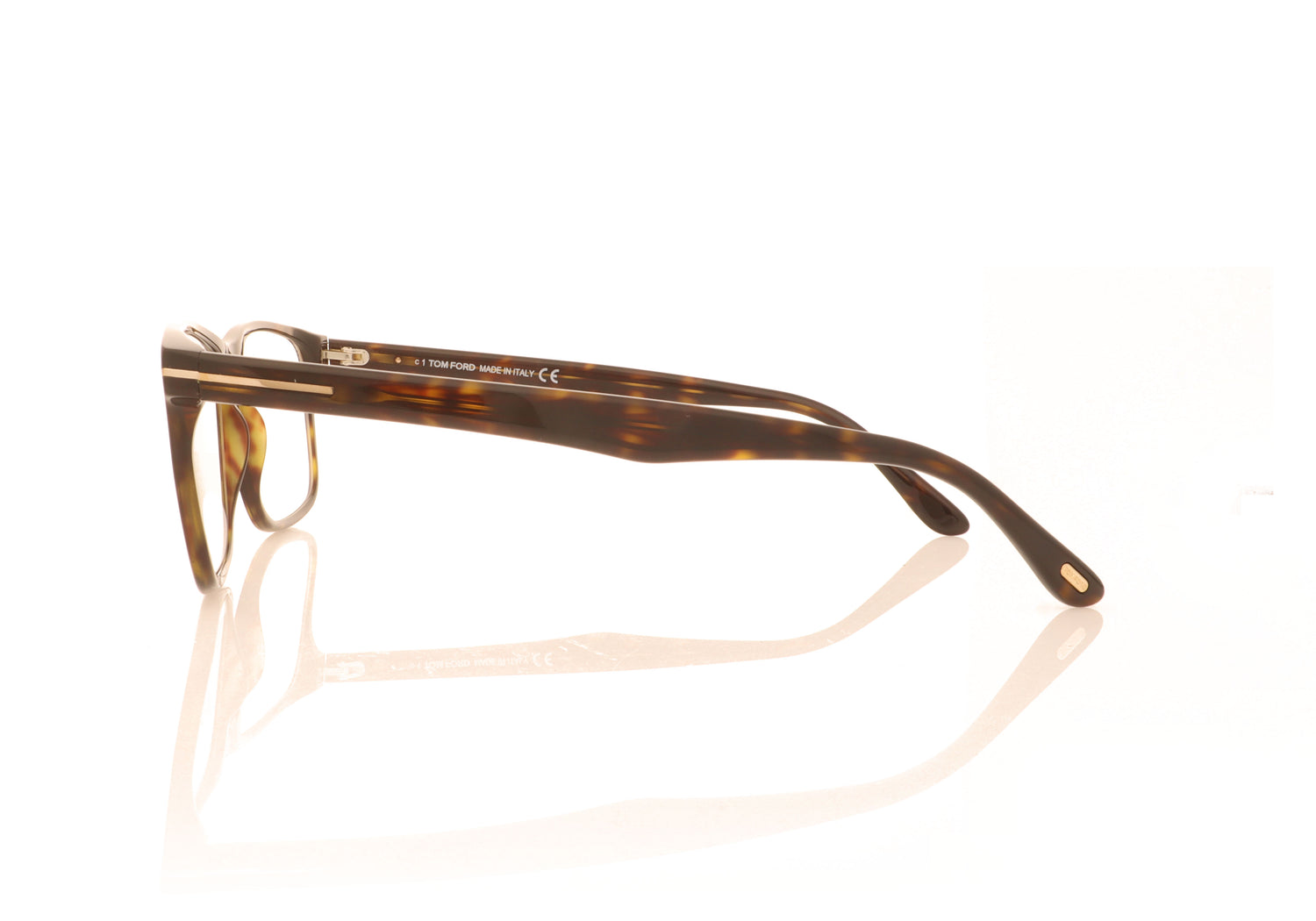 Tom Ford FT5752 TF5752 052 Tortoise Glasses - Side