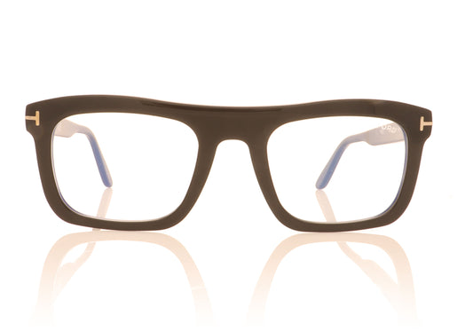 Tom Ford TF5757 001 Black Glasses - Front