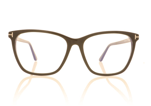 Tom Ford TF5762-B 001 Black Glasses - Front