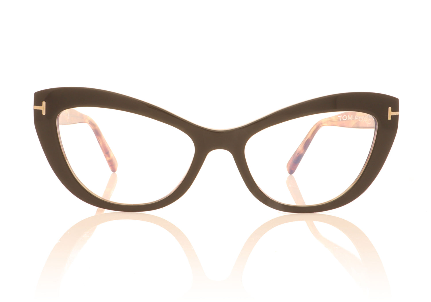 Tom Ford TF5765 005 Tortoise Glasses - Front