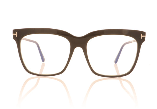 Tom Ford FT5768 TF5768 001 Black Glasses - Front