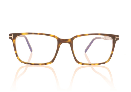 Tom Ford TF5802 052 Tortoise Glasses - Front