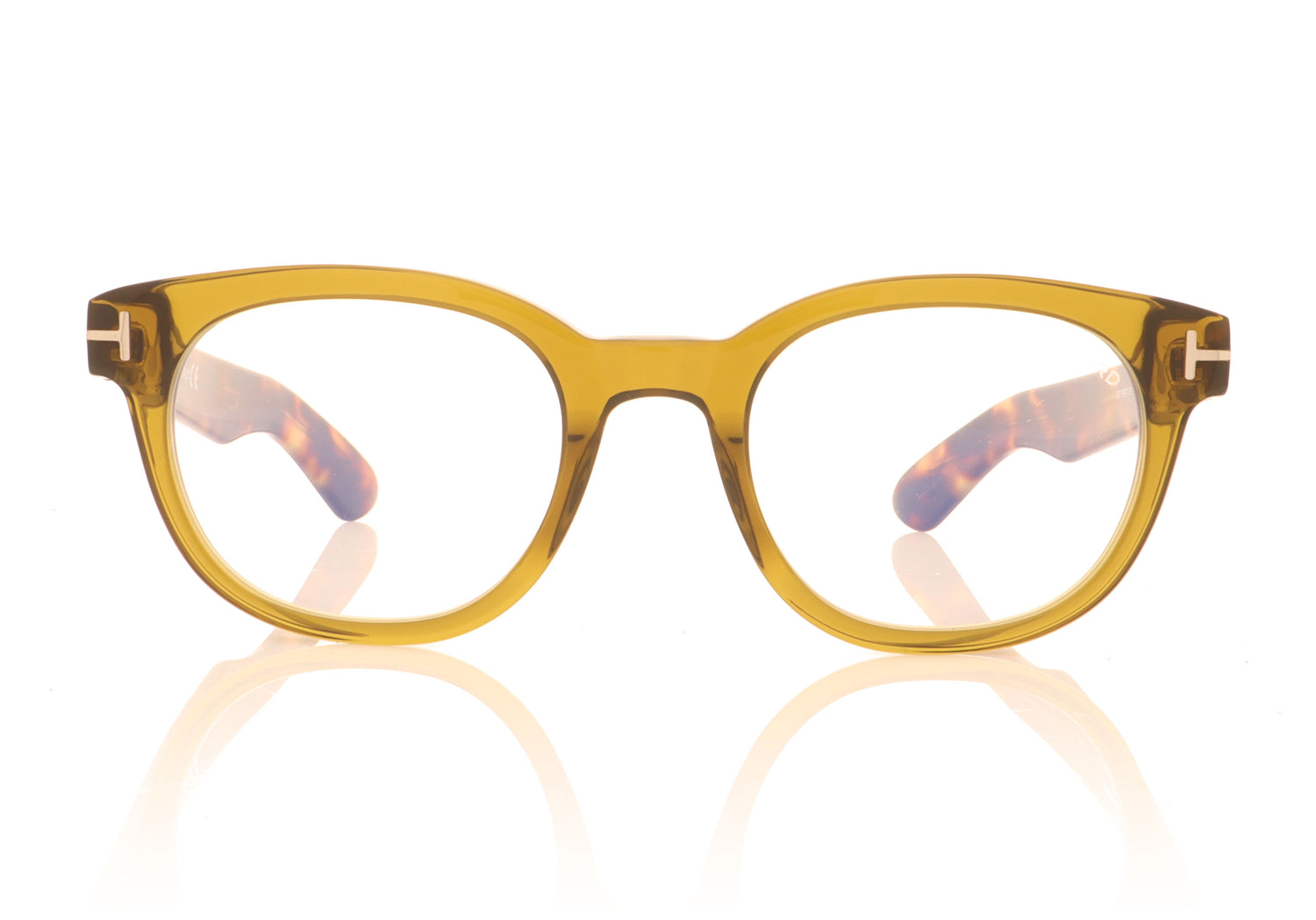 Tom Ford TF5807 096 Green Glasses - Front