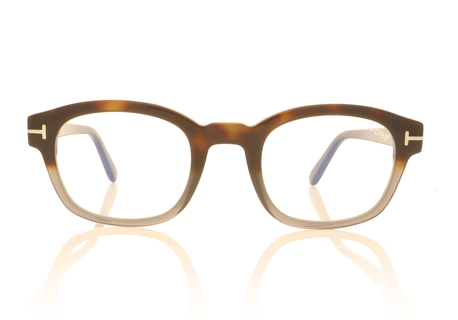 Tom Ford TF5808-B 055 Havana Glasses - Front