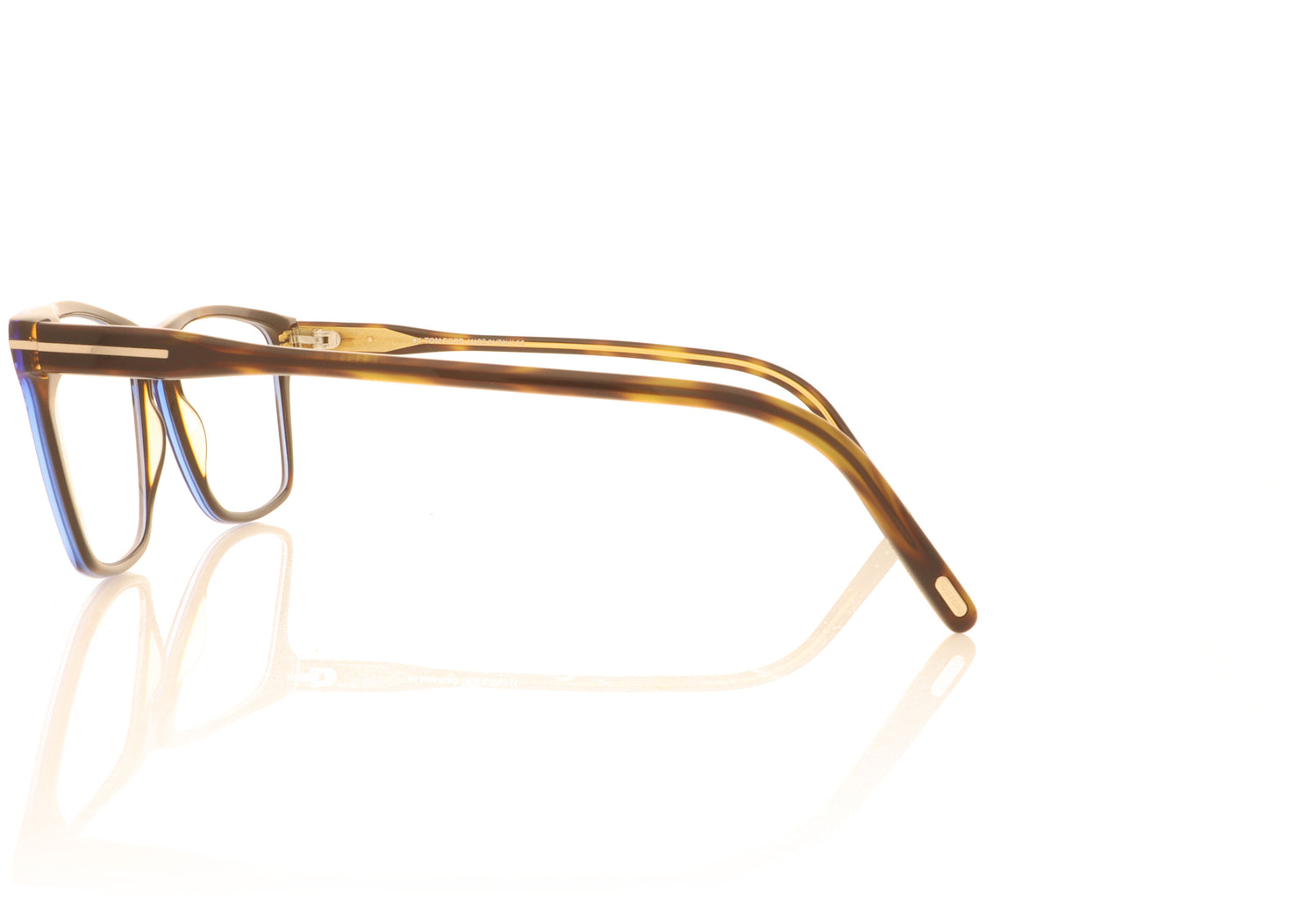 Tom Ford TF5817-B 055 Havana Glasses - Side
