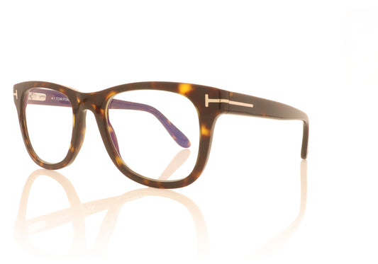 Tom Ford TF5820-B 052 Havana Glasses - Angle