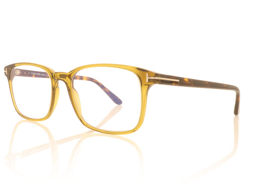 Tom Ford TF5831 096 Green Glasses - Angle