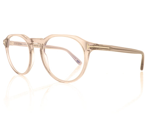 Tom Ford TF5833 020 Grey Glasses - Angle