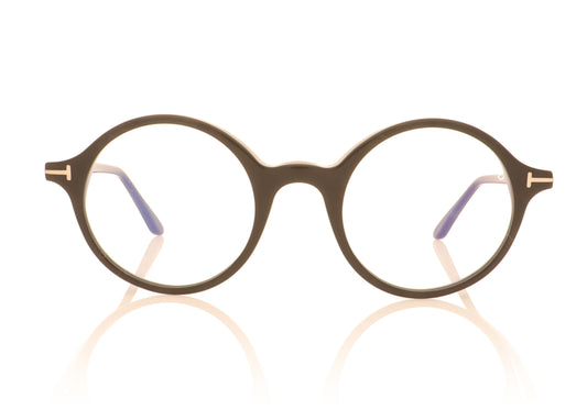 Tom Ford FT5834-B/V 001 Black Glasses - Front