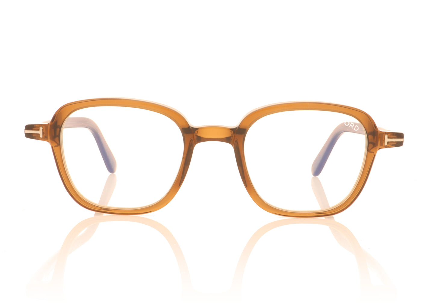 Tom Ford TF5837 048 Brown Glasses - Front
